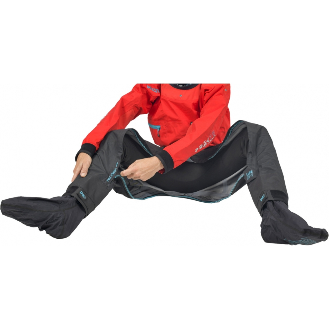 2026 Peak PS Mens Whitewater One Piece Drysuit 25WWOP - Red
